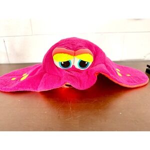 Goffa Plush Stingray Pink Orange Yellow Spots Fun Novelty stuffed animal